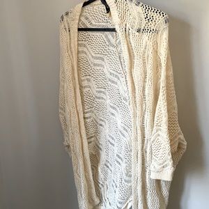 Knit boho shrug